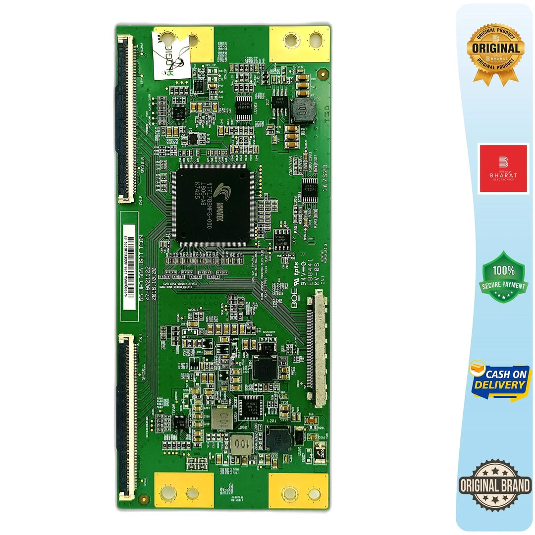 Reconnect 55U6570 T-Con Board – Reconnect 55 Inch LED TV Replacement Part - Great Bharat Electronics