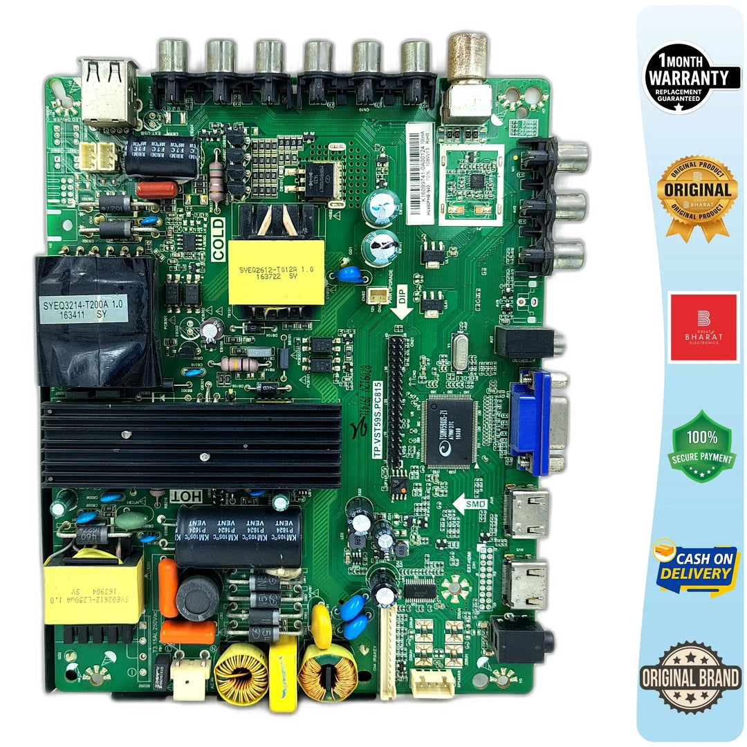 Reconnect RELEG4801 Motherboard – Reconnect 48 Inch LED TV Main Board Replacement - Great Bharat Electronics