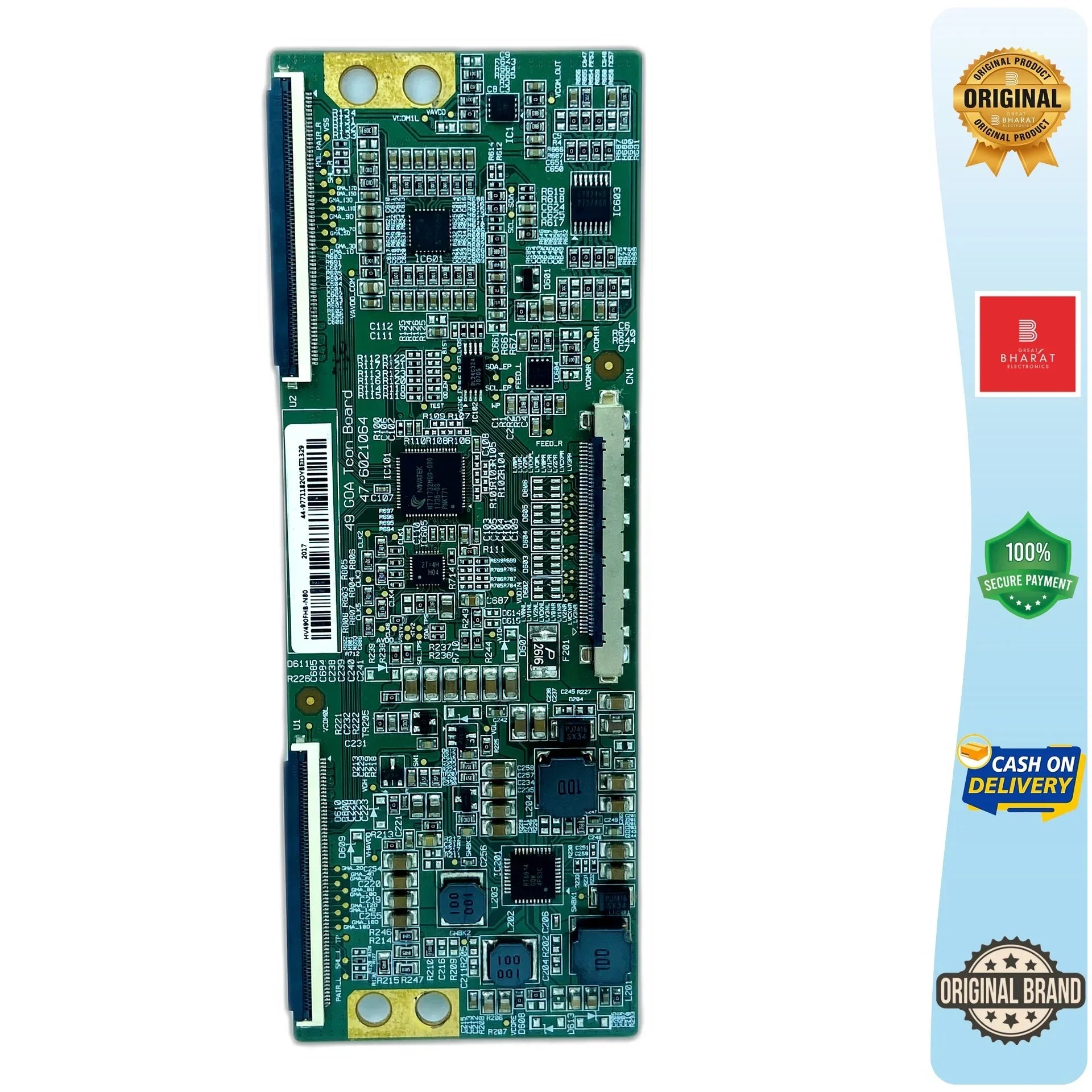 Reconnect RELEG4901 T-Con Board – Reconnect 49 Inch LED TV Replacement Part - Great Bharat Electronics