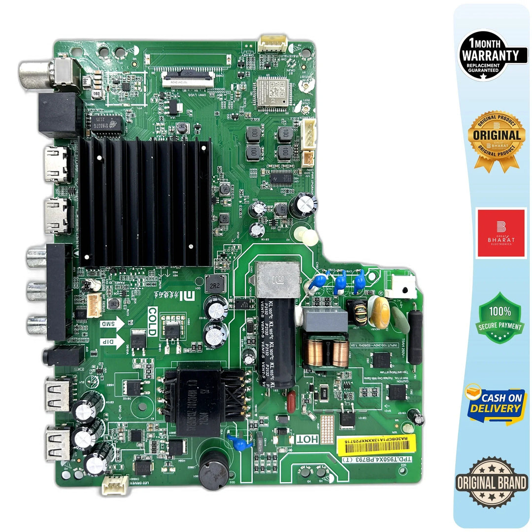 RedMi L32M6-RA Motherboard – RedMi 32 Inch LED TV Main Board Replacement - Great Bharat Electronics