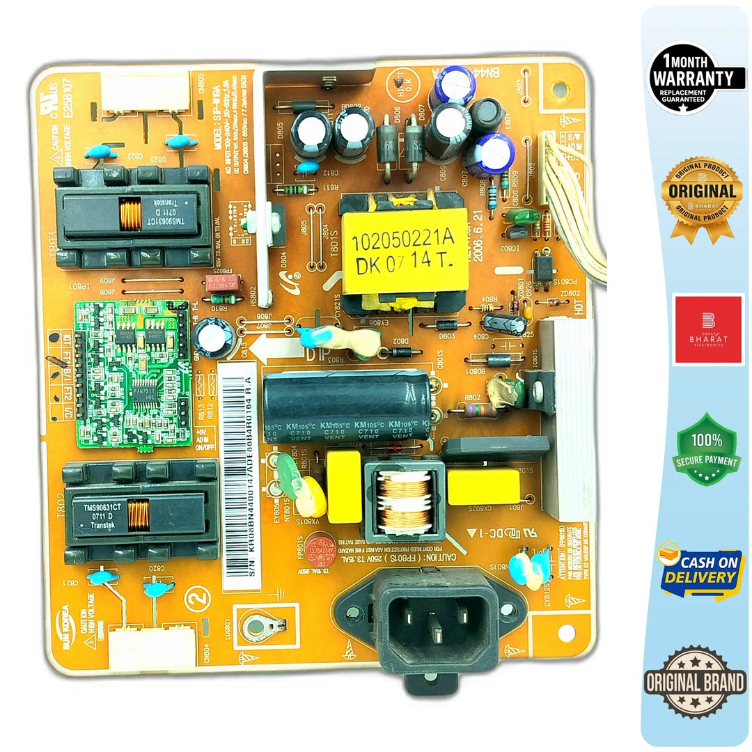 Samsung LA19R71B Power Supply Board – Samsung 19 Inch LCD TV SMPS Replacement - Great Bharat Electronics