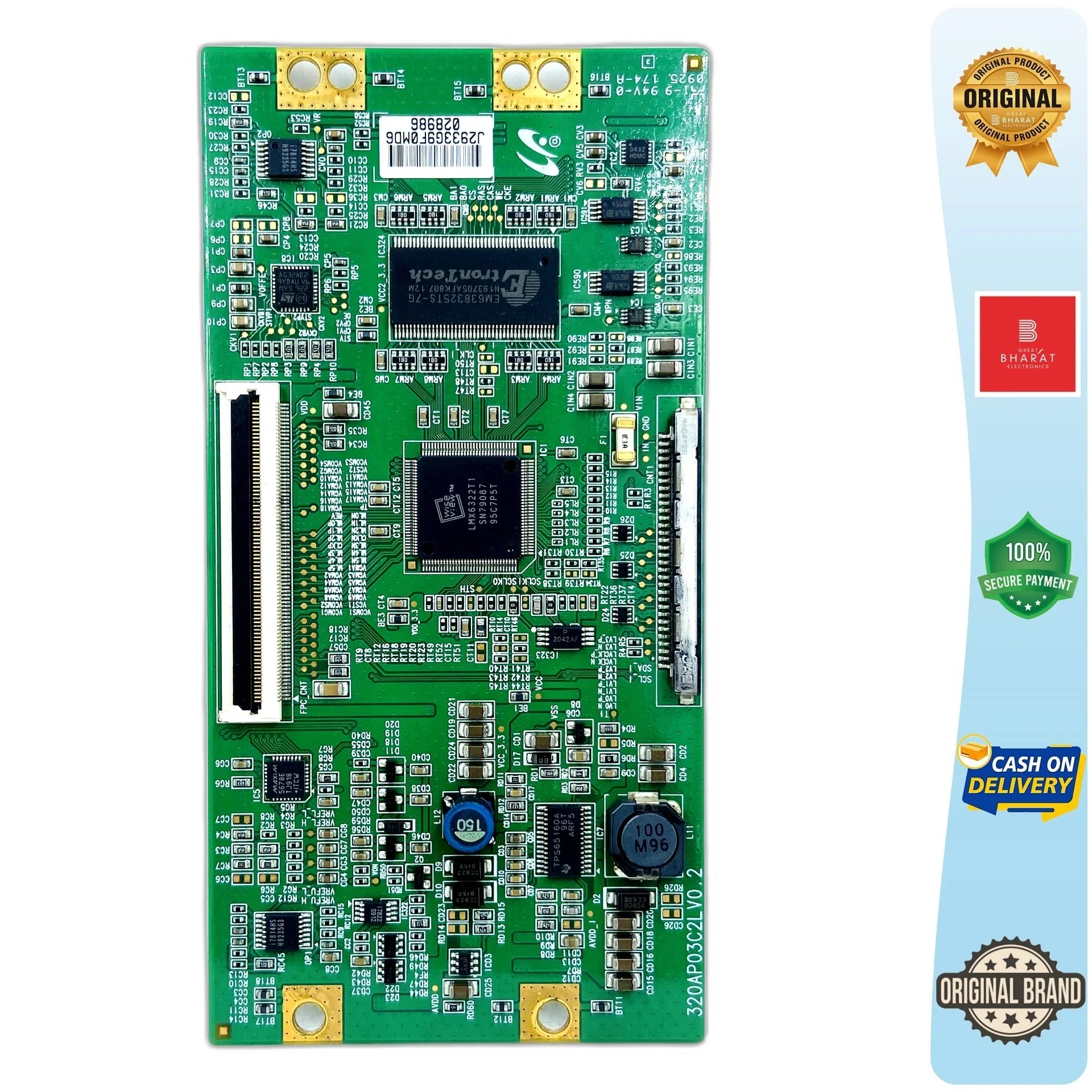 Samsung LA32B450C4M T-Con Board – Samsung 32 Inch LCD TV Replacement Part - Great Bharat Electronics