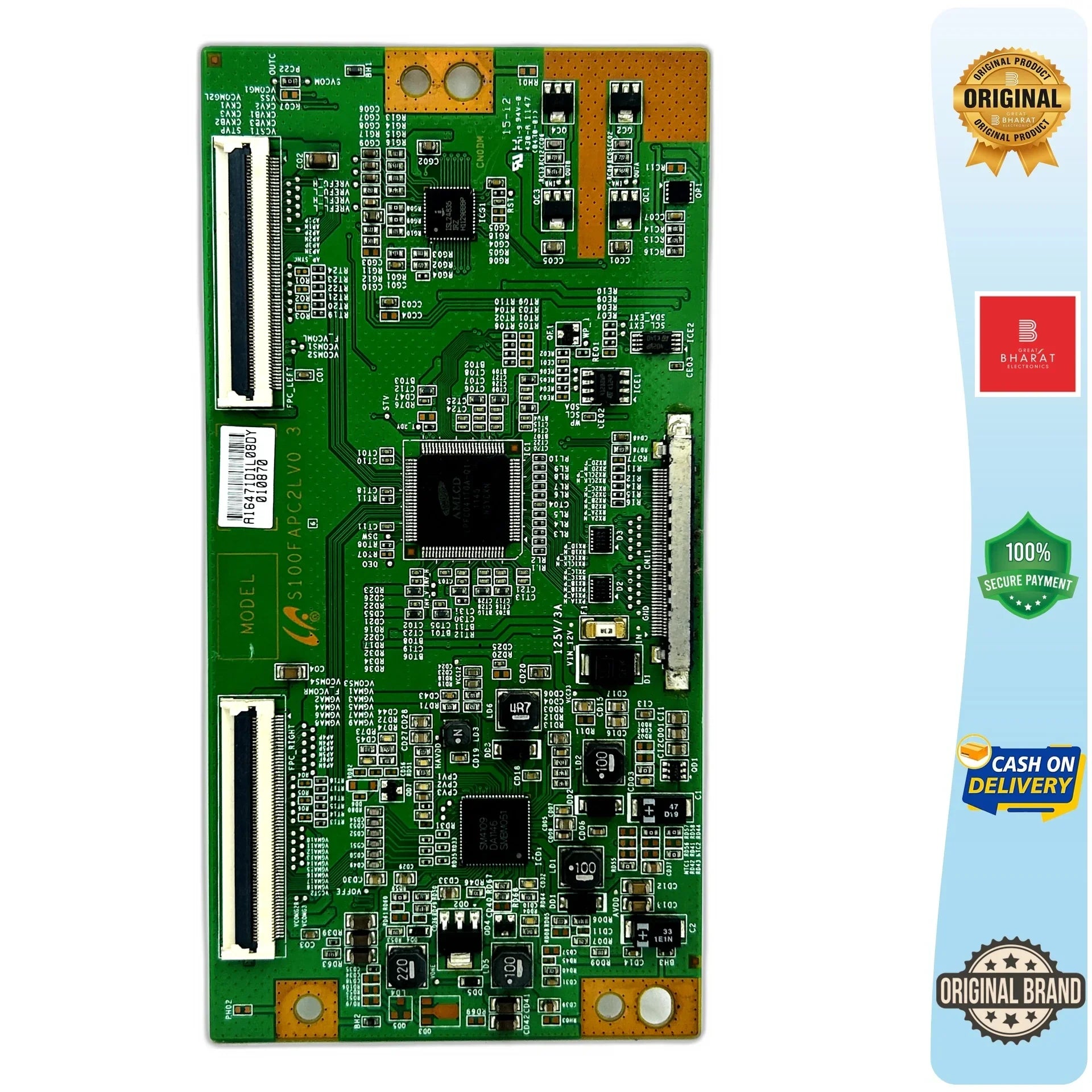 Samsung LA40550K7R T-Con Board – Samsung 40 Inch LCD TV Replacement Part - Great Bharat Electronics