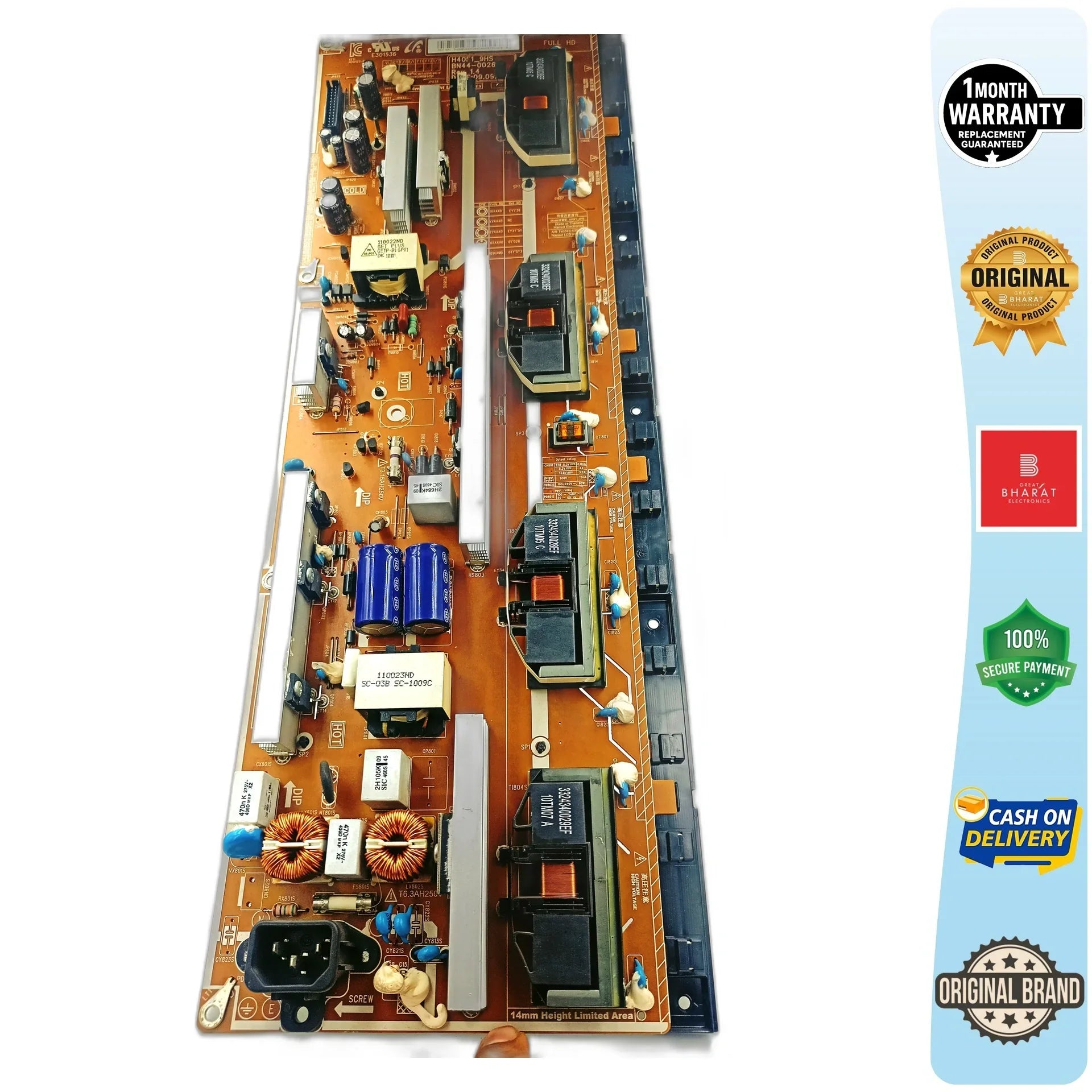 Samsung LE40B553 Power Supply Board – Samsung 40 Inch LCD TV SMPS Replacement - Great Bharat Electronics