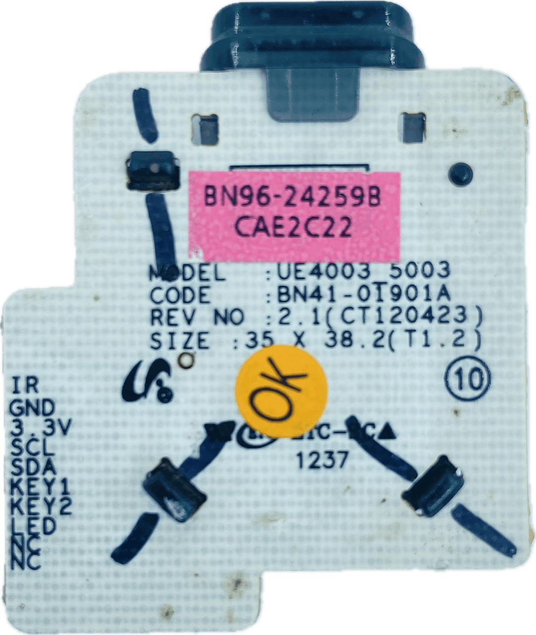 Samsung LED TV IR Sensor – Model UA39EH5003R - Great Bharat Electronics