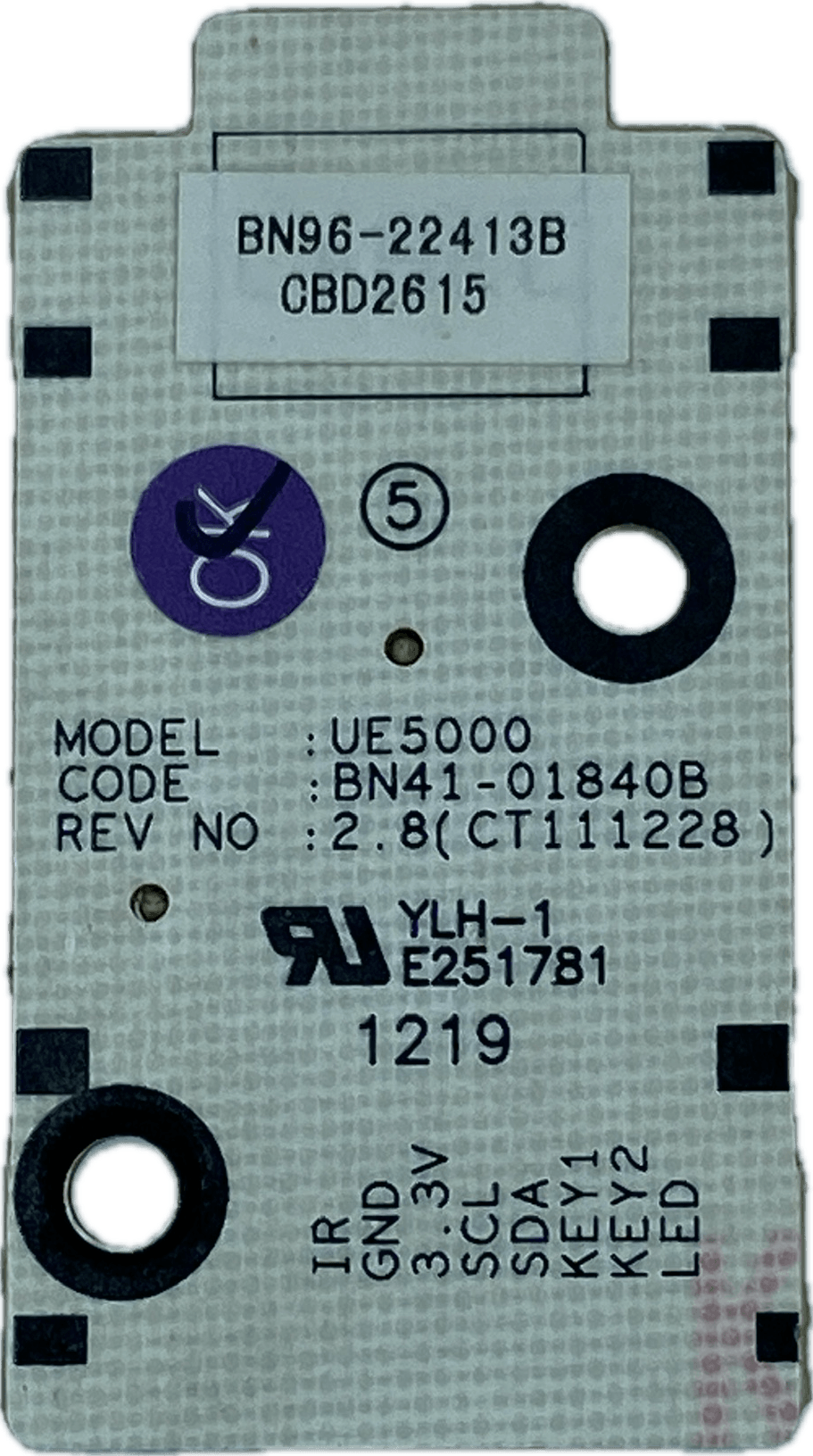 Samsung LED TV IR Sensor – Model UA40EH5000R - Great Bharat Electronics