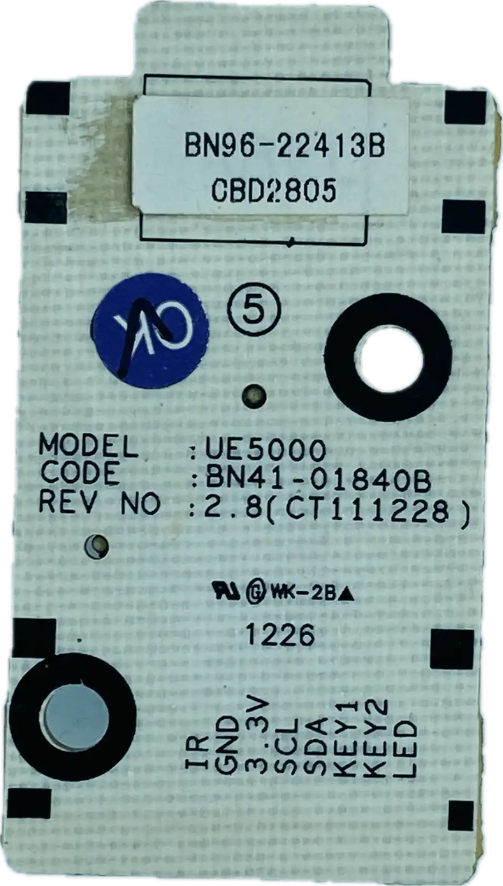 Samsung LED TV IR Sensor – Model UA40EH5030 - Great Bharat Electronics