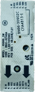 Samsung LED TV IR Sensor (Power Button) for Model UA48H5500ARLXL - Great Bharat Electronics