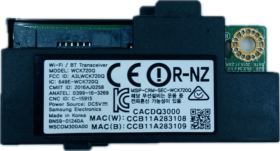 Samsung LED TV Wi-Fi Module – Model UA40K5570AULXL - Great Bharat Electronics