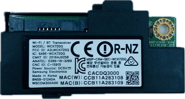 Samsung LED TV Wi-Fi Module – Model UA40K5570AULXL - Great Bharat Electronics