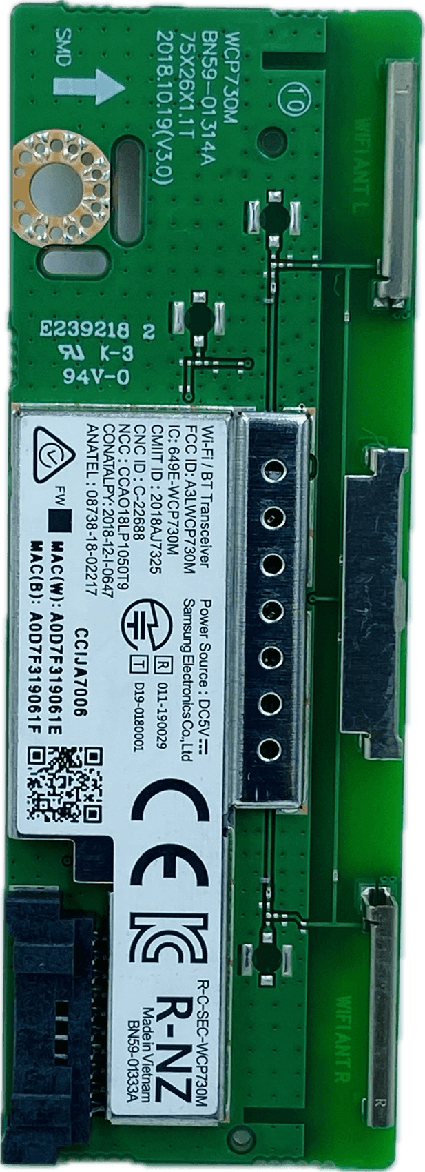 Samsung LED TV Wi-Fi Module – Model UA43AUE65AKXXL - Great Bharat Electronics