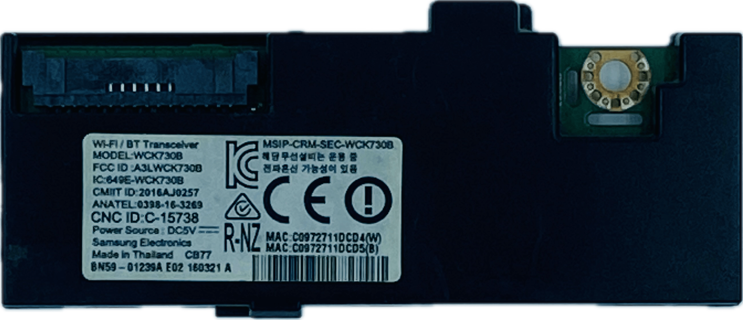 Samsung LED TV Wi-Fi Module – Model UA49KU6470UMXL - Great Bharat Electronics