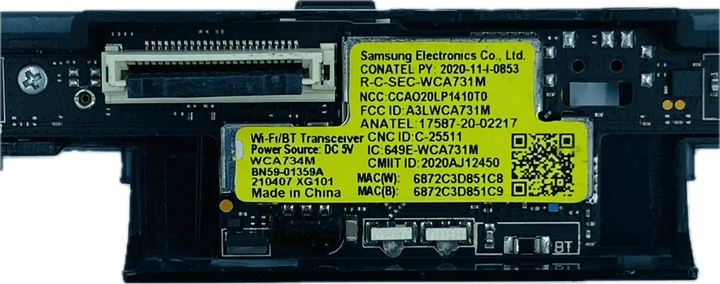 Samsung LED TV Wi-Fi Module – Model UA50AU8000KLXL - Great Bharat Electronics