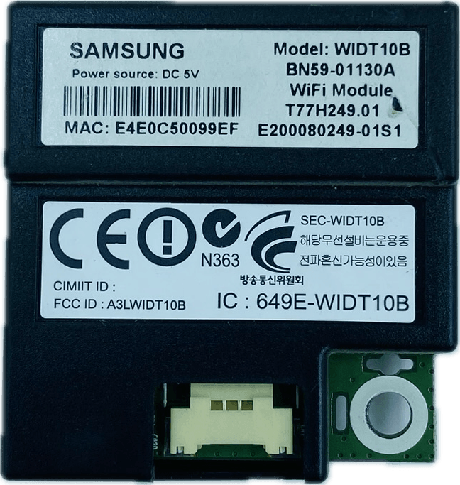 Samsung LED TV Wi-Fi Module – Model UA55D8000 - Great Bharat Electronics