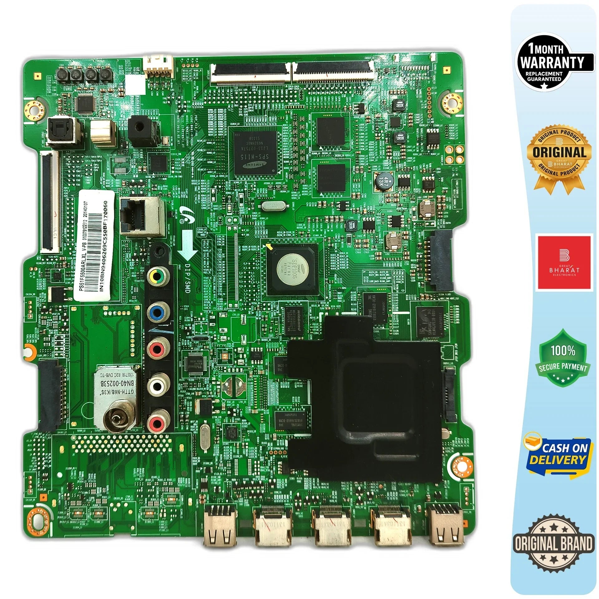 Samsung PS51F5500 Motherboard – Samsung 51 Inch Plasma TV Main Board Replacement - Great Bharat Electronics