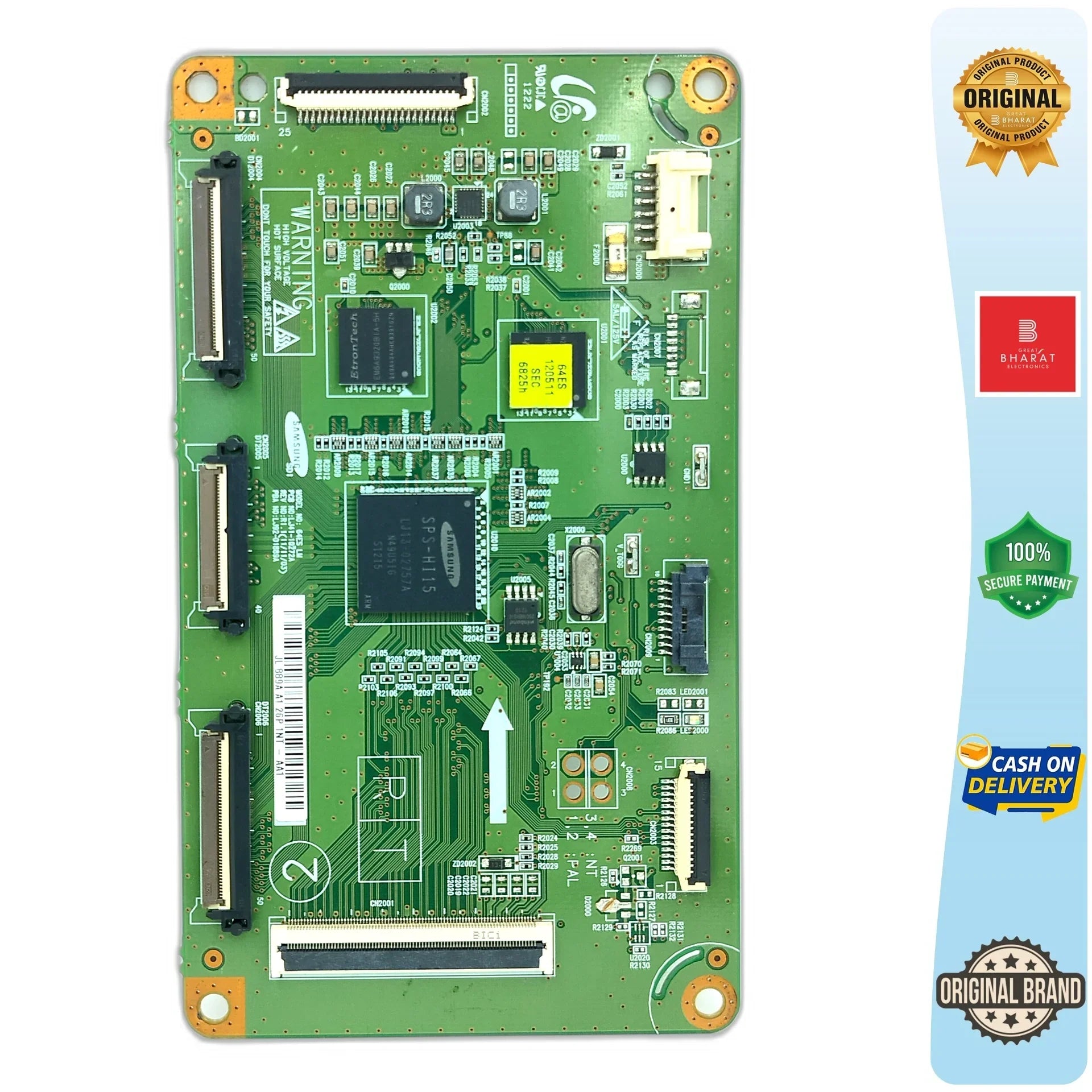 Samsung PS64E8000GR T-Con Board – Samsung 64 Inch Plasma TV Replacement Part - Great Bharat Electronics