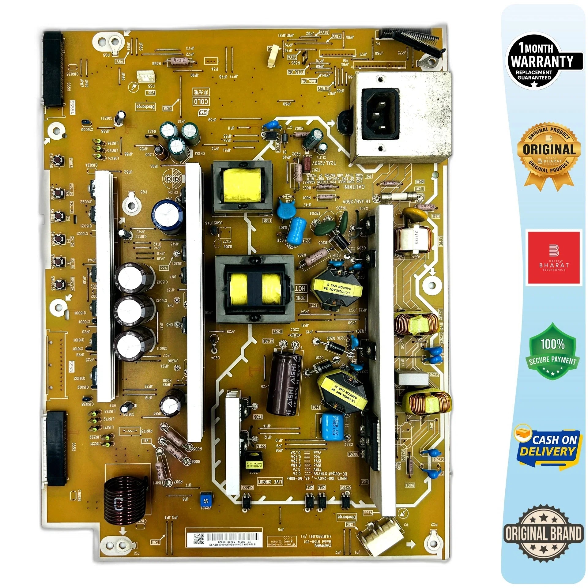 Samsung PS64F8500AR Power Supply Board – Samsung 64 Inch Plasma TV SMPS Replacement - Great Bharat Electronics