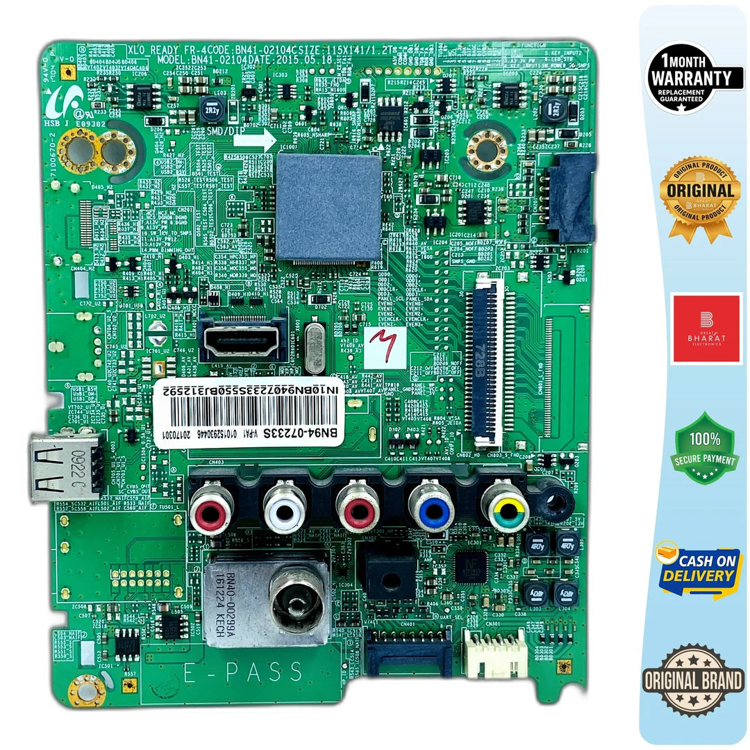 Samsung UA28J4100AR Motherboard – Samsung 28 Inch LED TV Main Board Replacement - Great Bharat Electronics