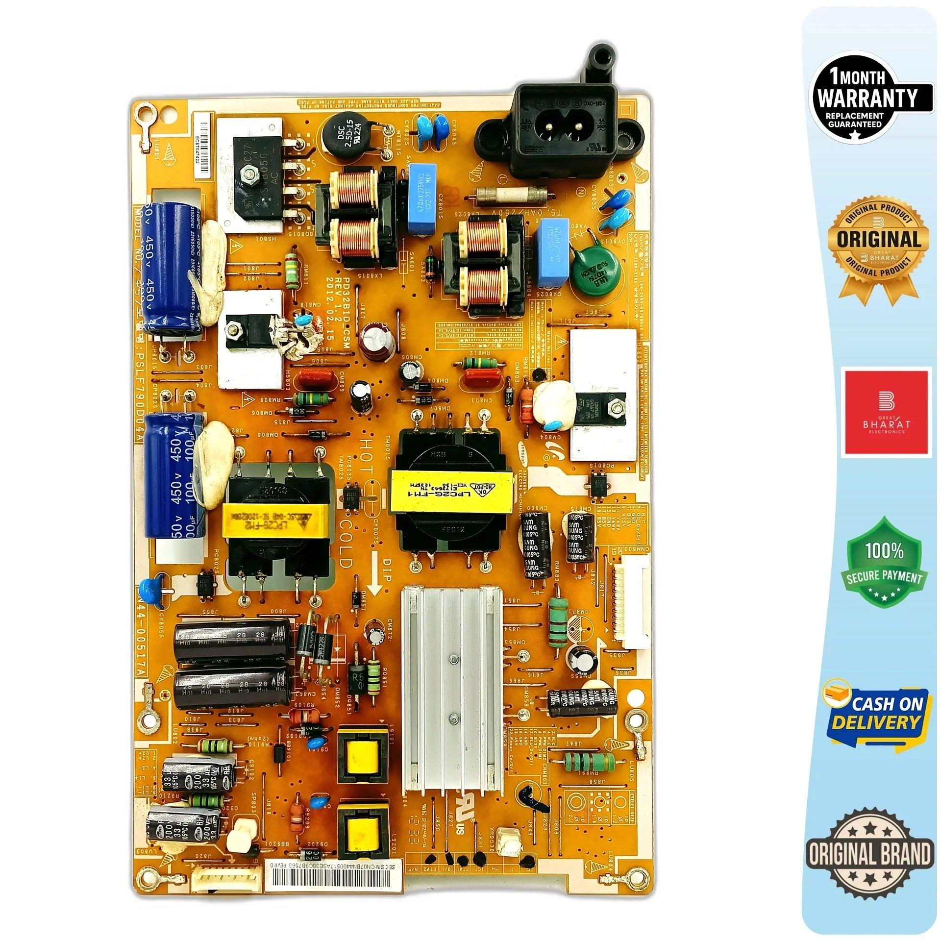 Samsung UA32ES6100W Power Supply Board – Samsung 32 Inch LED TV SMPS Replacement - Great Bharat Electronics