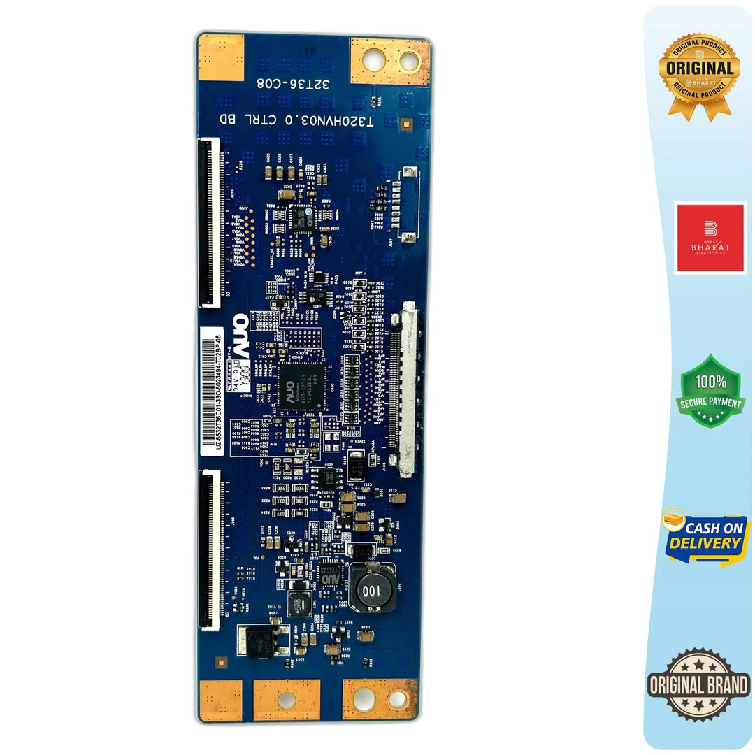 Samsung UA32F5000AR T-Con Board – Samsung 32 Inch LED TV Replacement Part - Great Bharat Electronics