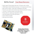 Samsung UA32F5500ARLXL Power Supply Board – Samsung 32 Inch LED TV SMPS Replacement - Great Bharat Electronics