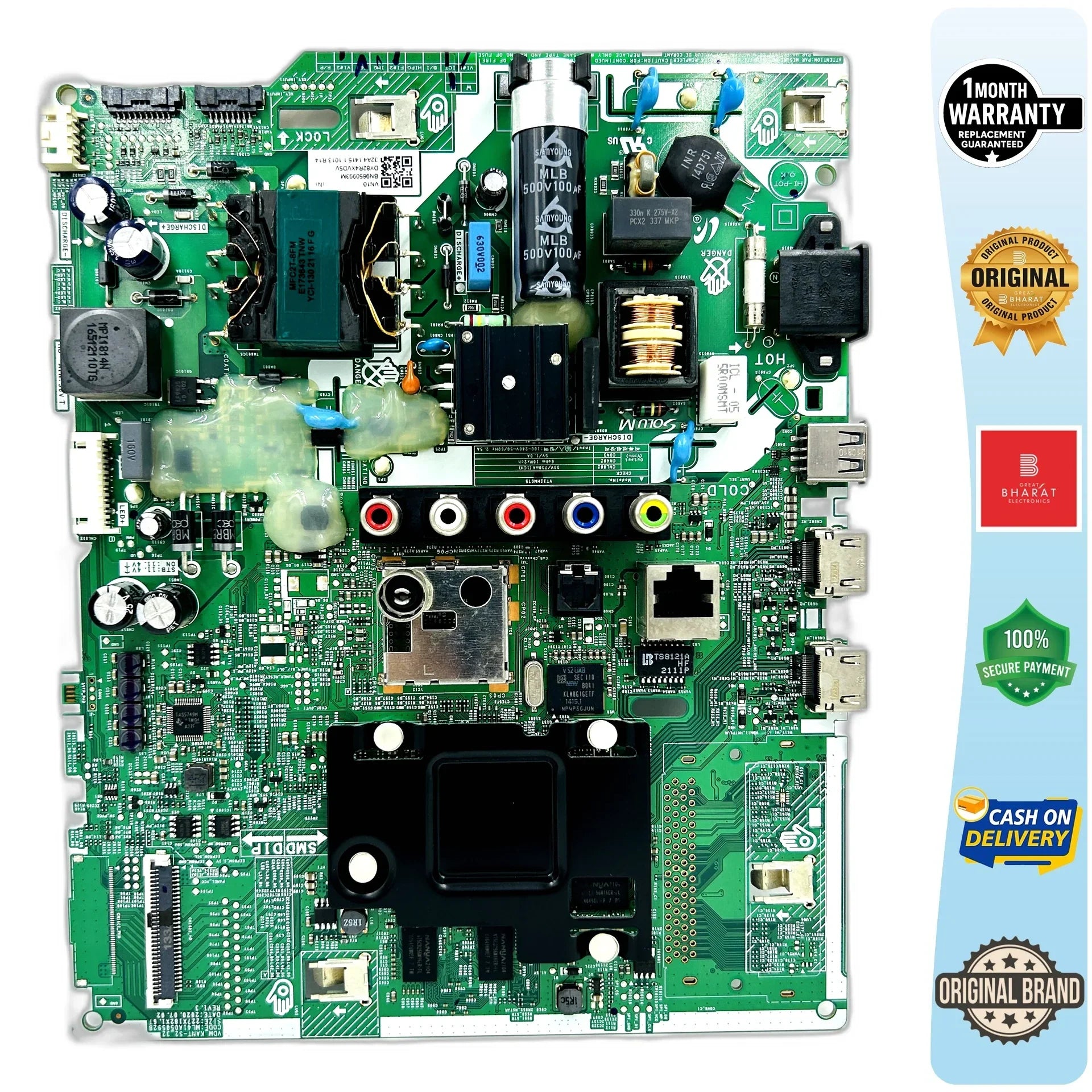 Samsung UA32TE40AAKBXL Motherboard – Samsung 32 Inch LED TV Main Board Replacement - Great Bharat Electronics