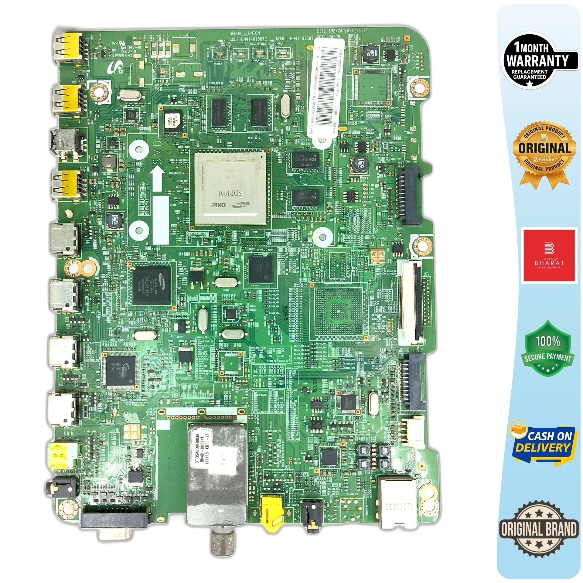 Samsung UA40D6000SNXZN Motherboard – Samsung 40 Inch LED TV Main Board Replacement - Great Bharat Electronics