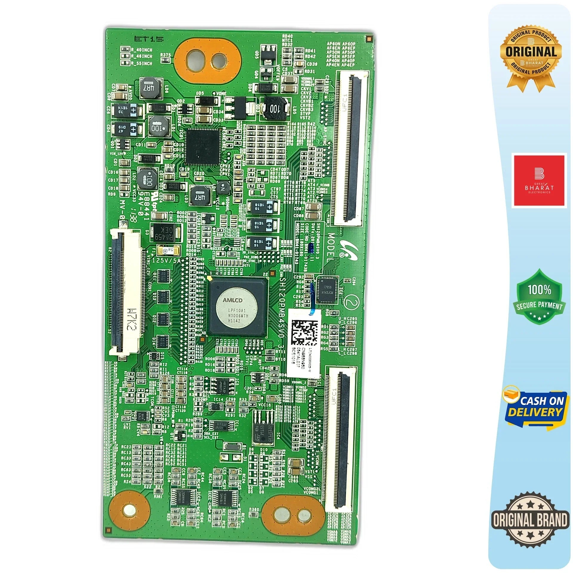 Samsung UA40D6000SNXZN T-Con Board – Samsung 40 Inch LED TV Replacement Part - Great Bharat Electronics