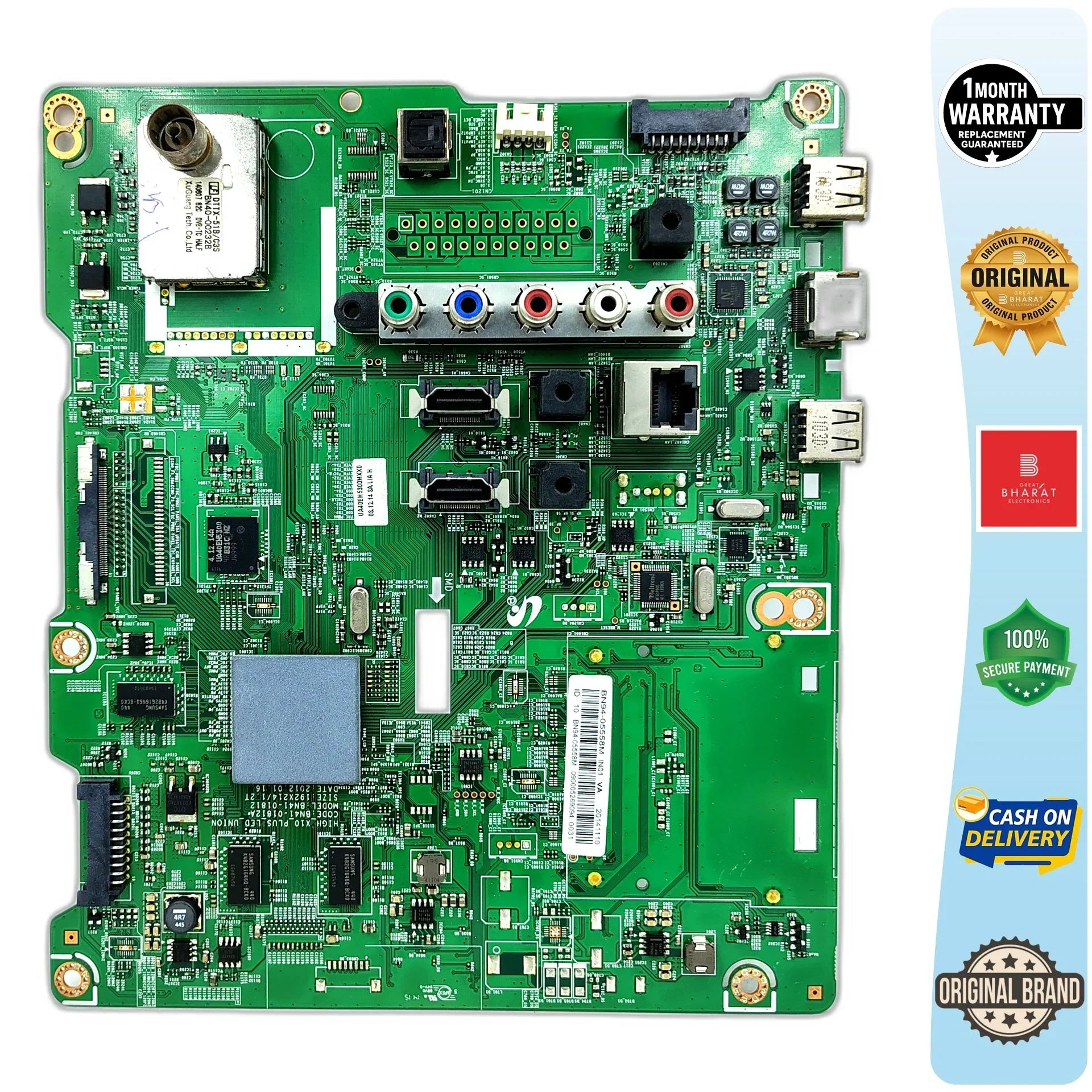 Samsung UA40EH5300M Motherboard – Samsung 43 Inch LED TV Main Board Replacement - Great Bharat Electronics