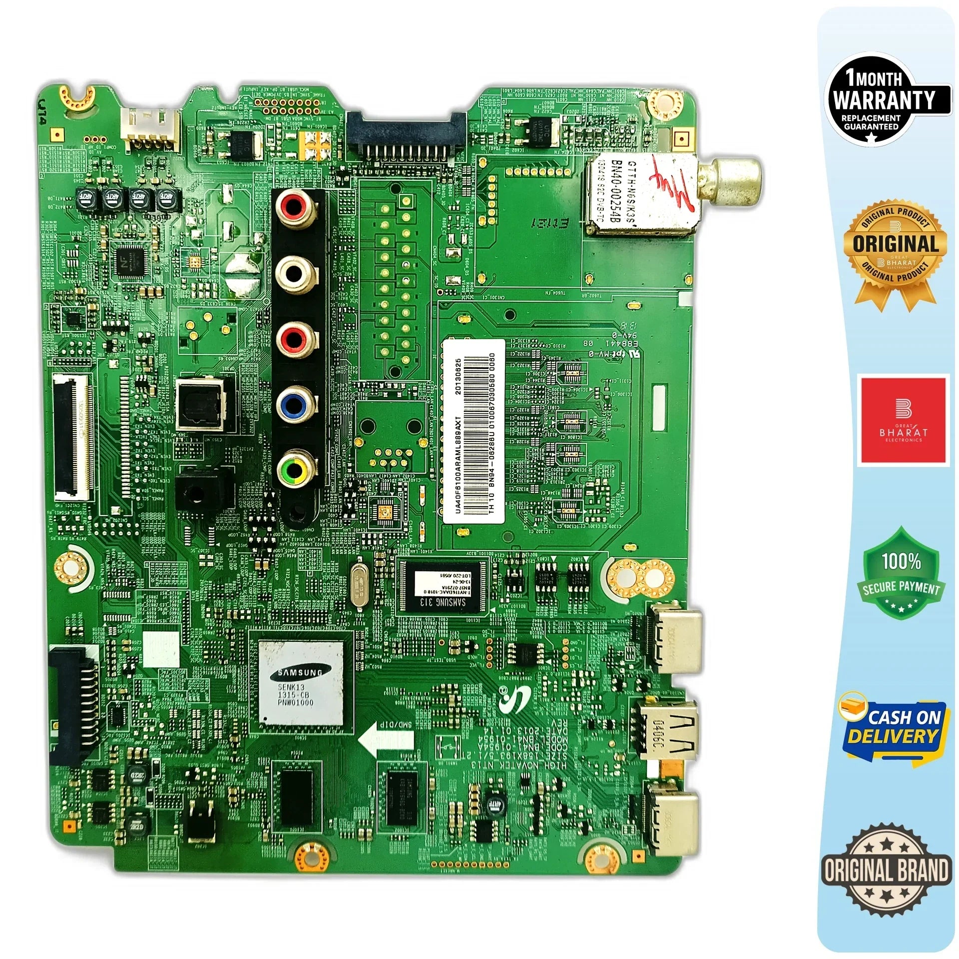 Samsung UA40F6100ARXXL Motherboard – Samsung 40 Inch LED TV Main Board Replacement - Great Bharat Electronics