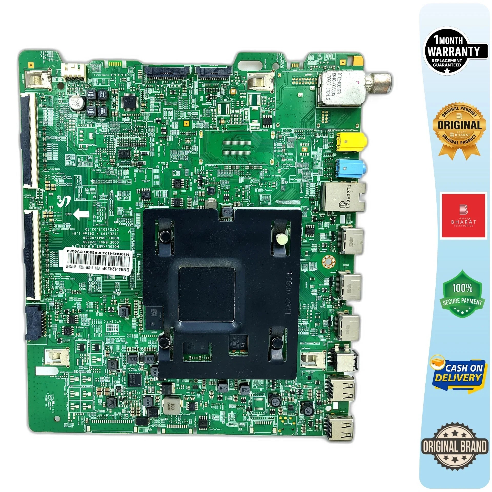 Samsung UA40MU6100KLXL Motherboard – Samsung 40 Inch LED TV Main Board Replacement - Great Bharat Electronics