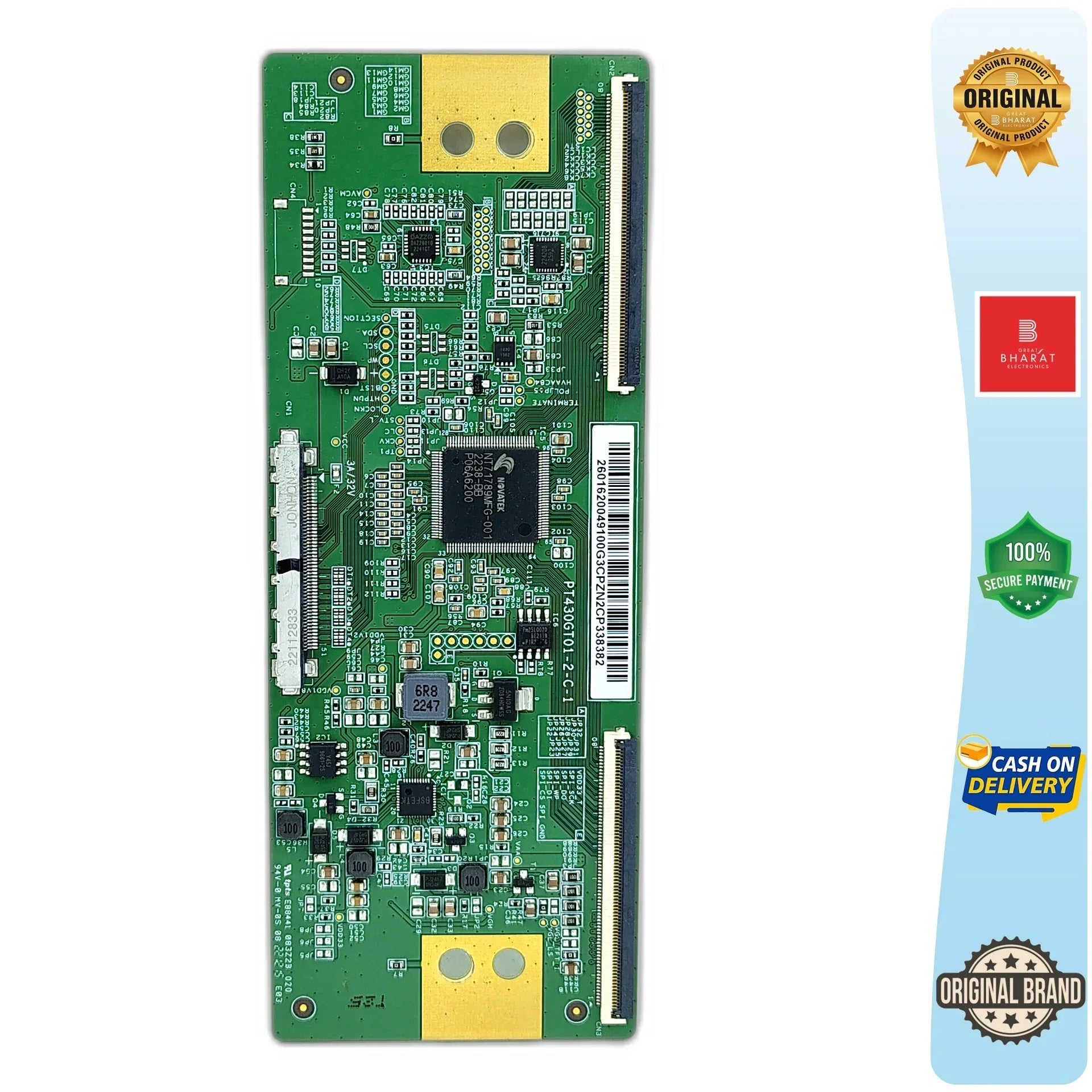 Samsung UA43AU7600KXXL T-Con Board – Samsung 43 Inch LED TV Replacement Part - Great Bharat Electronics