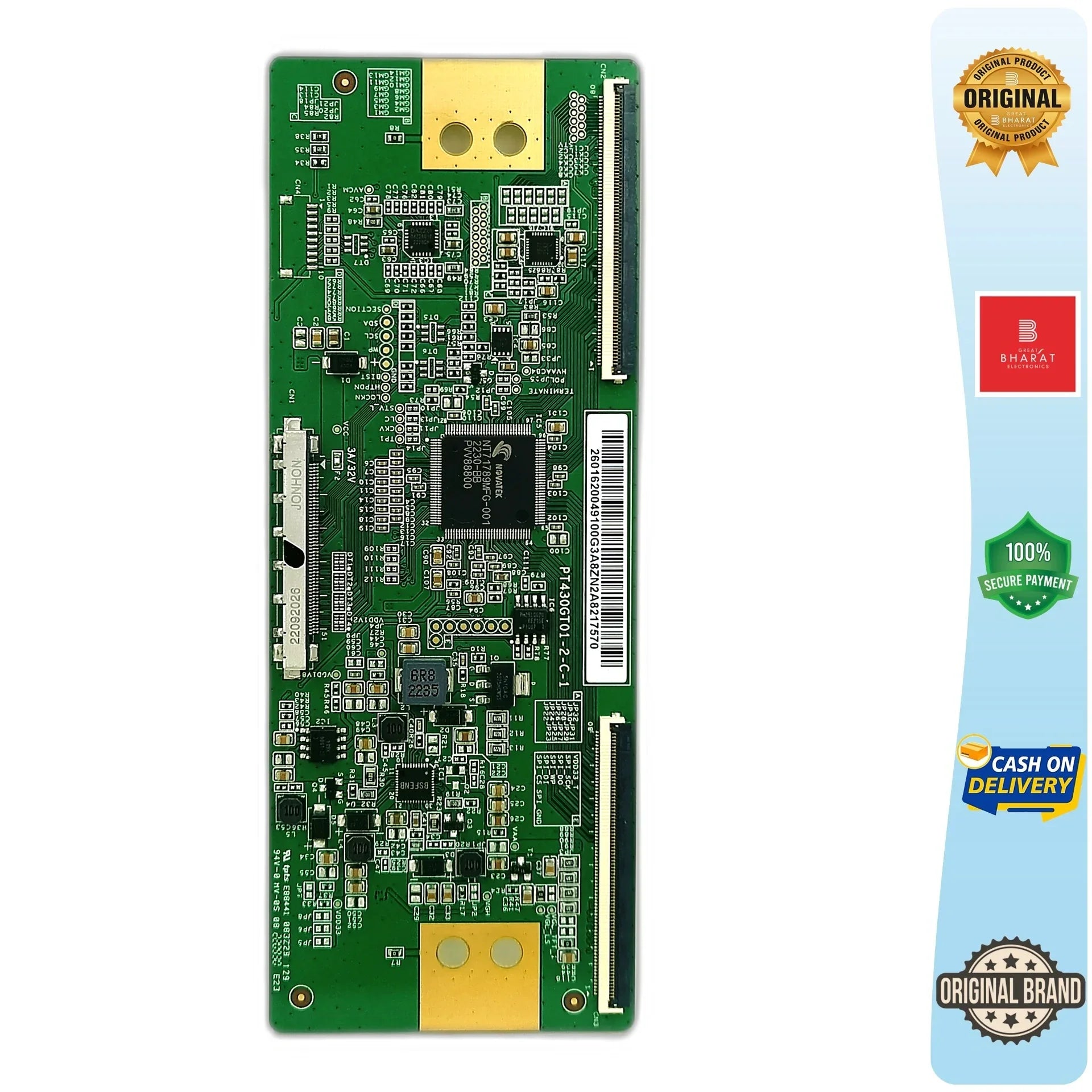Samsung UA43AUE65AKXXL T-Con Board – Samsung 43 Inch LED TV Replacement Part - Great Bharat Electronics