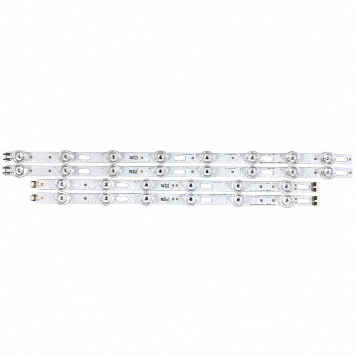 Samsung UA43DU7000KLXL LED TV backlight replacement set, full arrangement of backlight sections