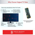 Samsung UA43J5500AR T-Con Board – Samsung 43 Inch LED TV Replacement Part - Great Bharat Electronics