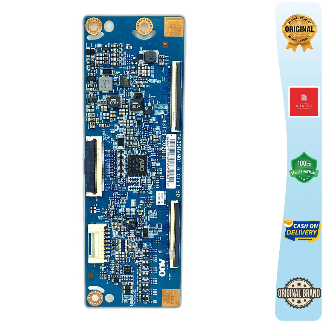 Samsung UA43J5570AULXL T-Con Board – Samsung 43 Inch LED TV Replacement Part - Great Bharat Electronics