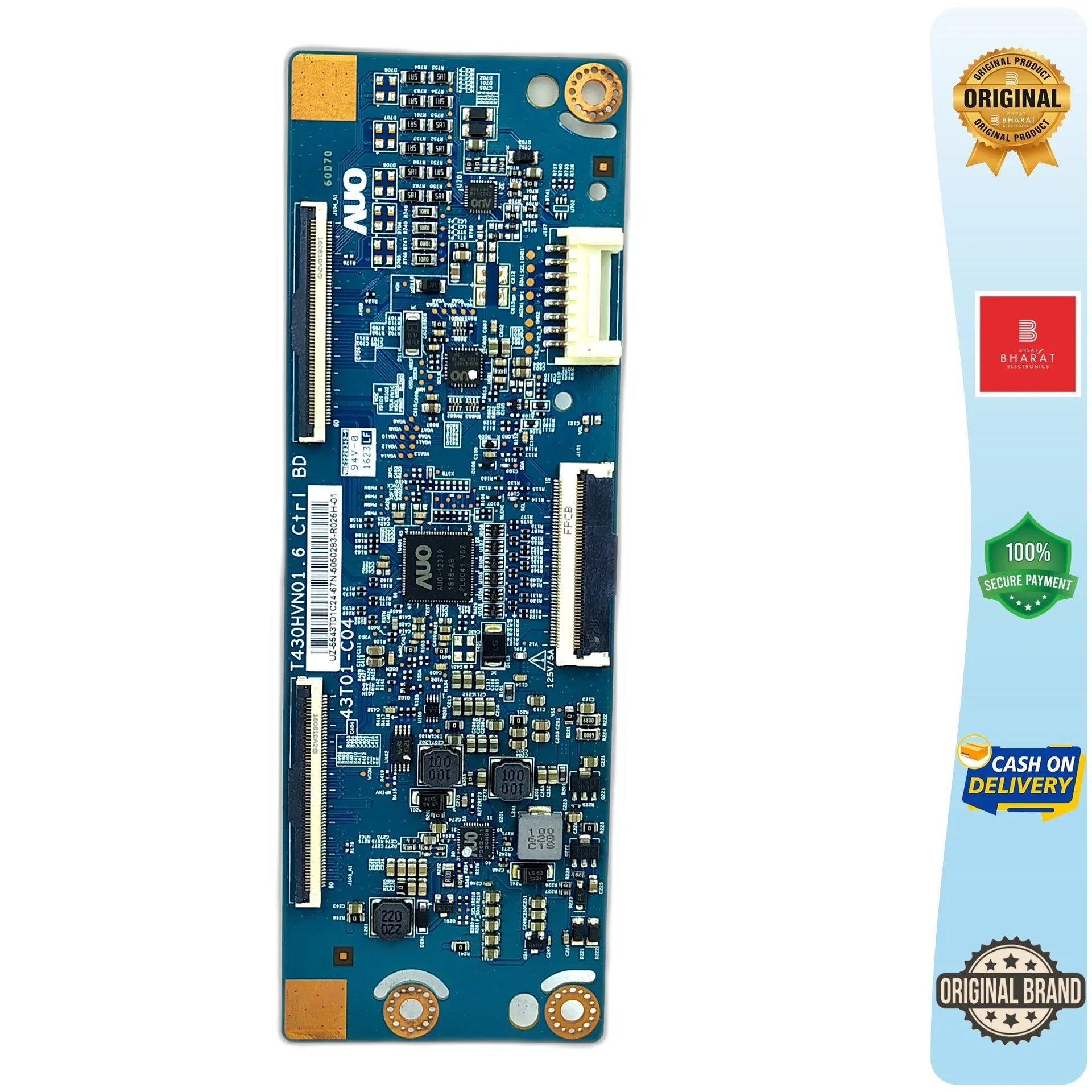 Samsung UA43K4300AR T-Con Board – Samsung 43 Inch LED TV Replacement Part - Great Bharat Electronics