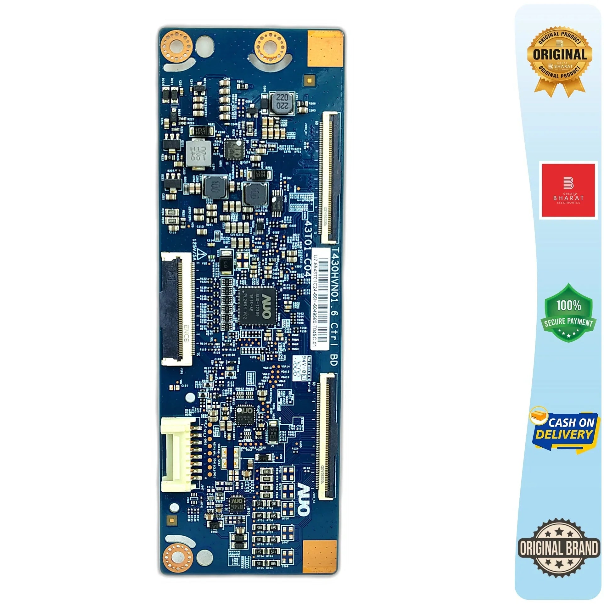 Samsung UA43K5300AK T-Con Board – Samsung 43 Inch LED TV Replacement Part - Great Bharat Electronics