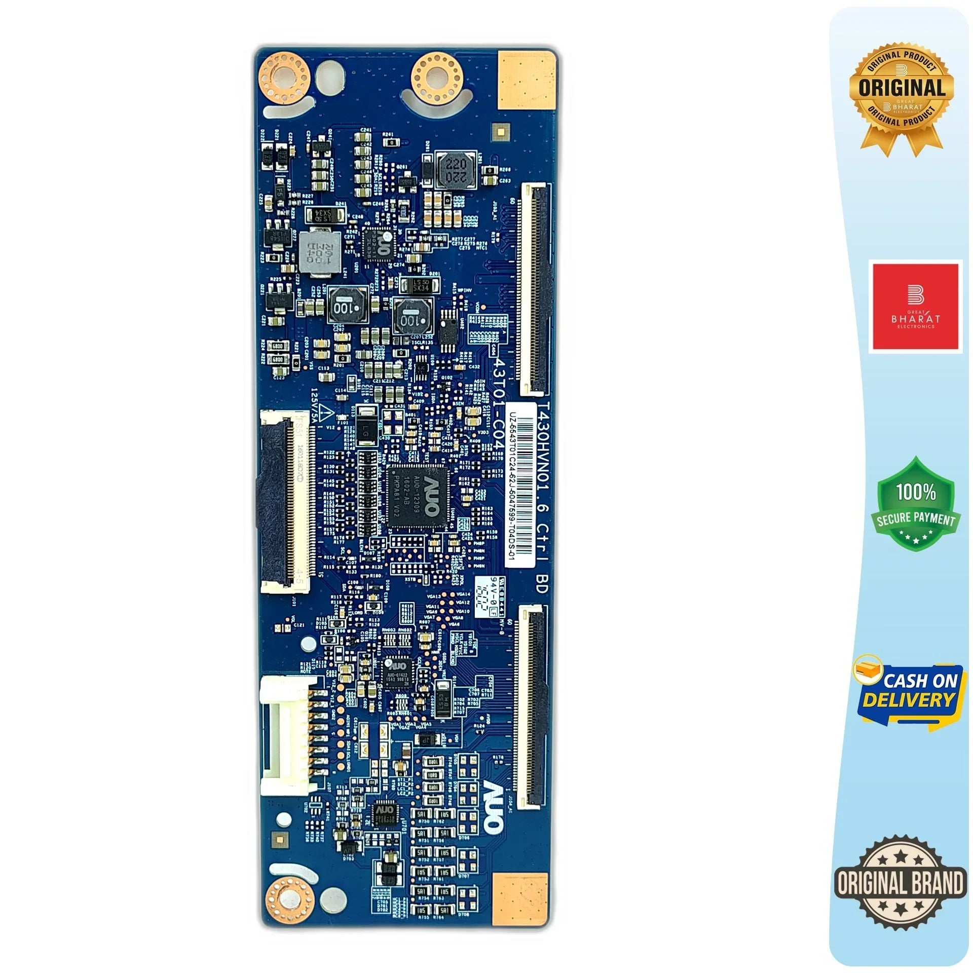 Samsung UA43K5570AUMXL T-Con Board – Samsung 43 Inch LED TV Replacement Part - Great Bharat Electronics