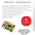 Samsung UA43MU6100KLXL Power Supply Board – Samsung 43 Inch LED TV SMPS Replacement - Great Bharat Electronics