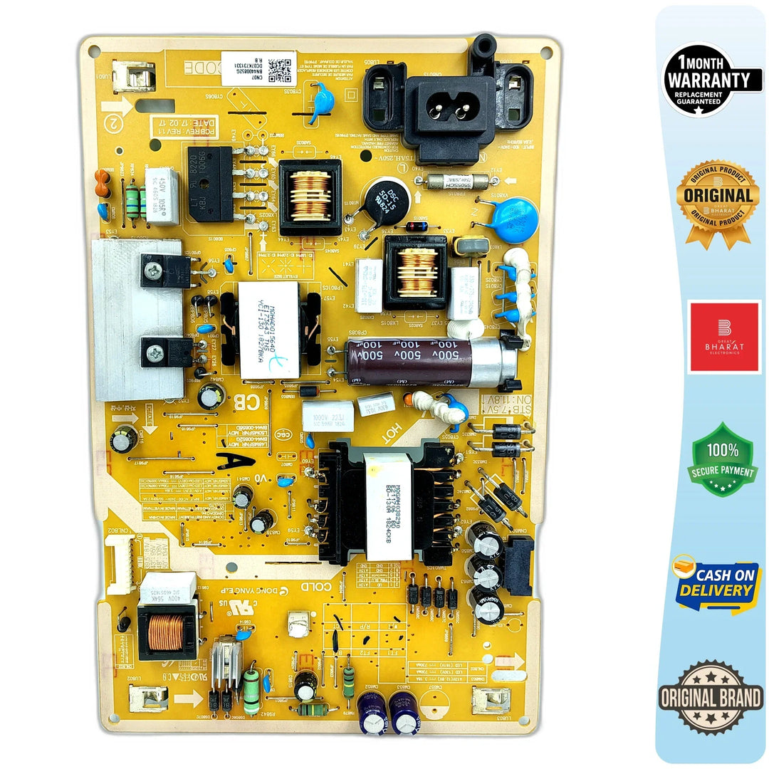 Samsung UA43N5100AR Power Supply Board – Samsung 43 Inch LED TV SMPS Replacement - Great Bharat Electronics