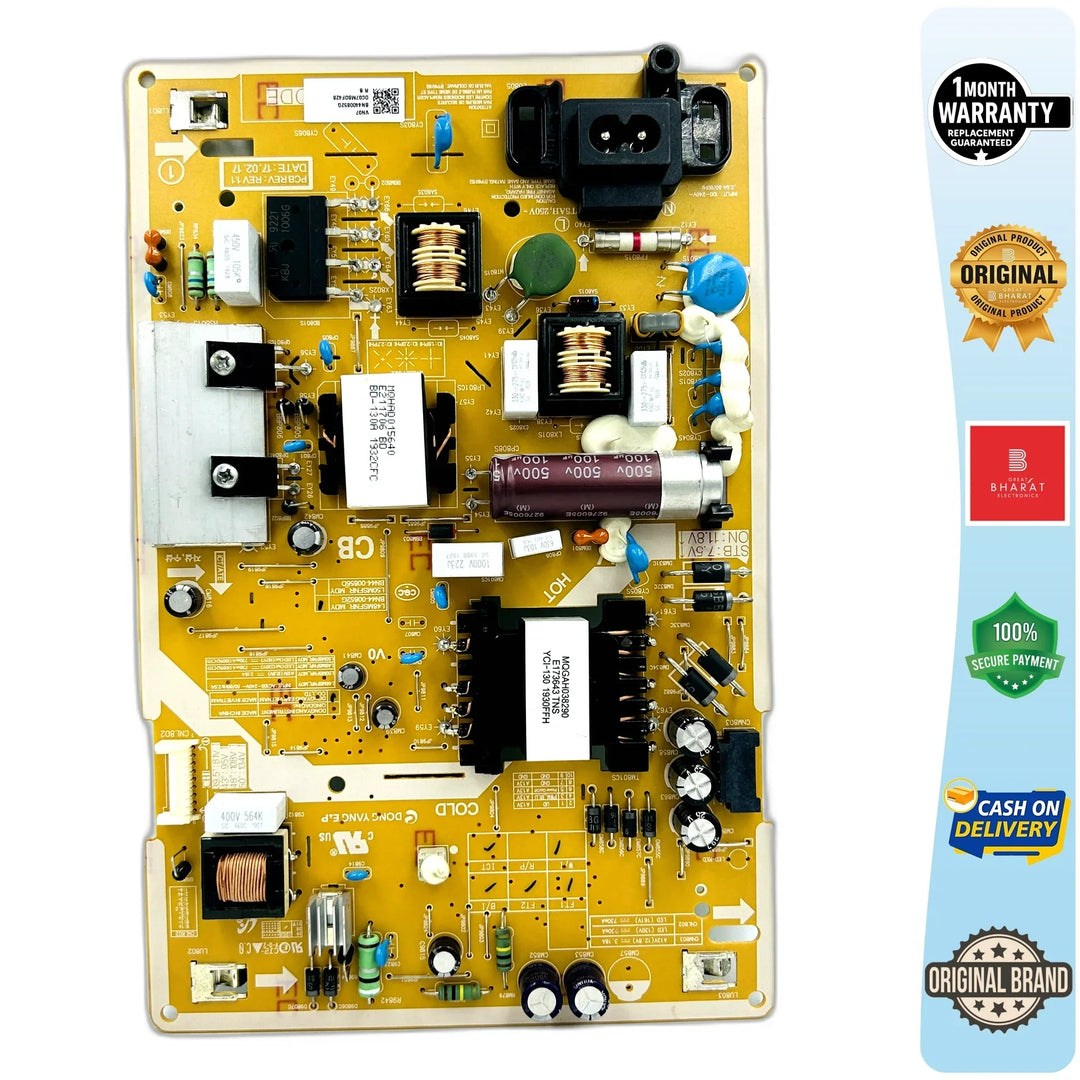 Samsung UA43N5470AUXXL Power Supply Board – Samsung 43 Inch LED TV SMPS Replacement - Great Bharat Electronics