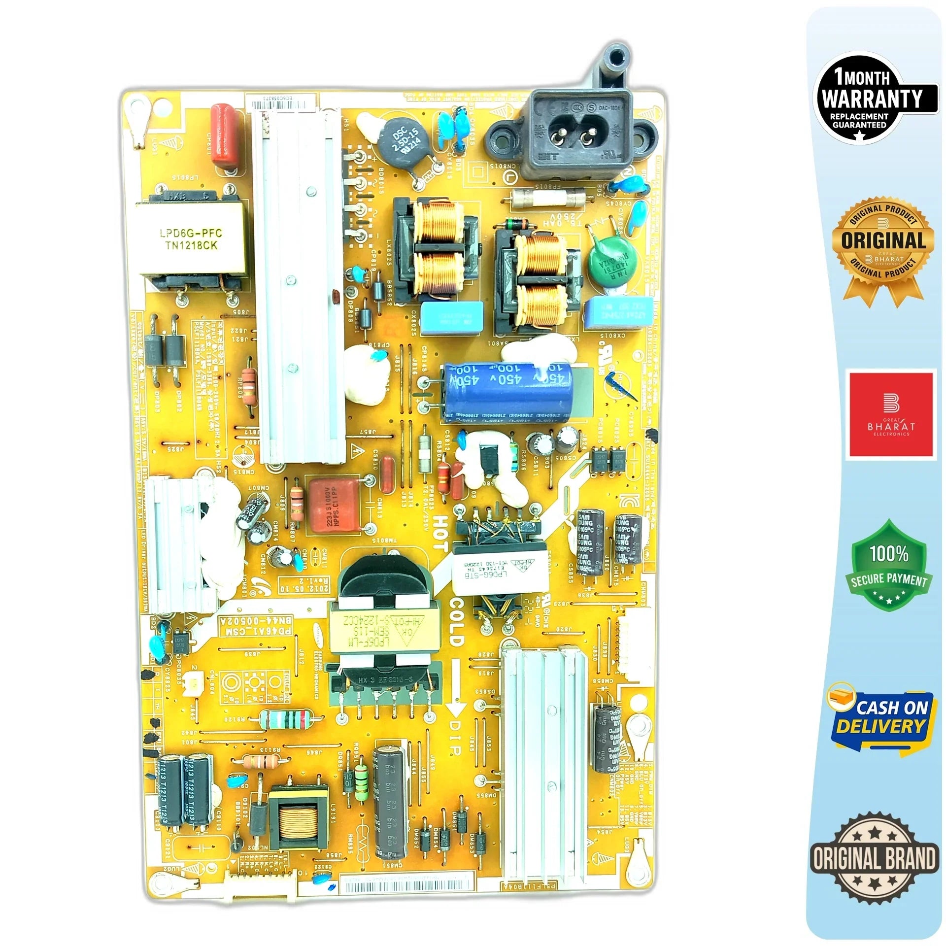 Samsung UA46ES5600R Power Supply Board – Samsung 46 Inch LED TV SMPS Replacement - Great Bharat Electronics