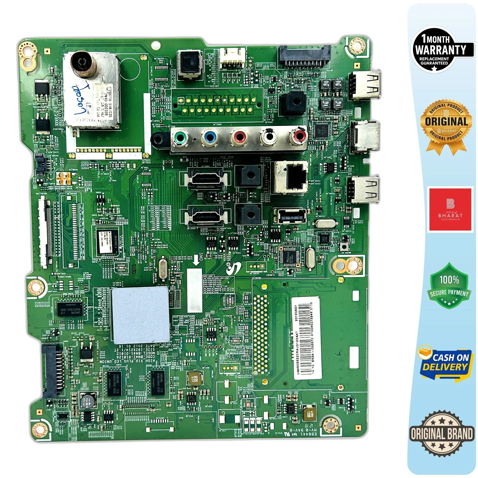 Samsung UA46ES6220 Motherboard – Samsung 46 Inch LED TV Main Board Replacement - Great Bharat Electronics