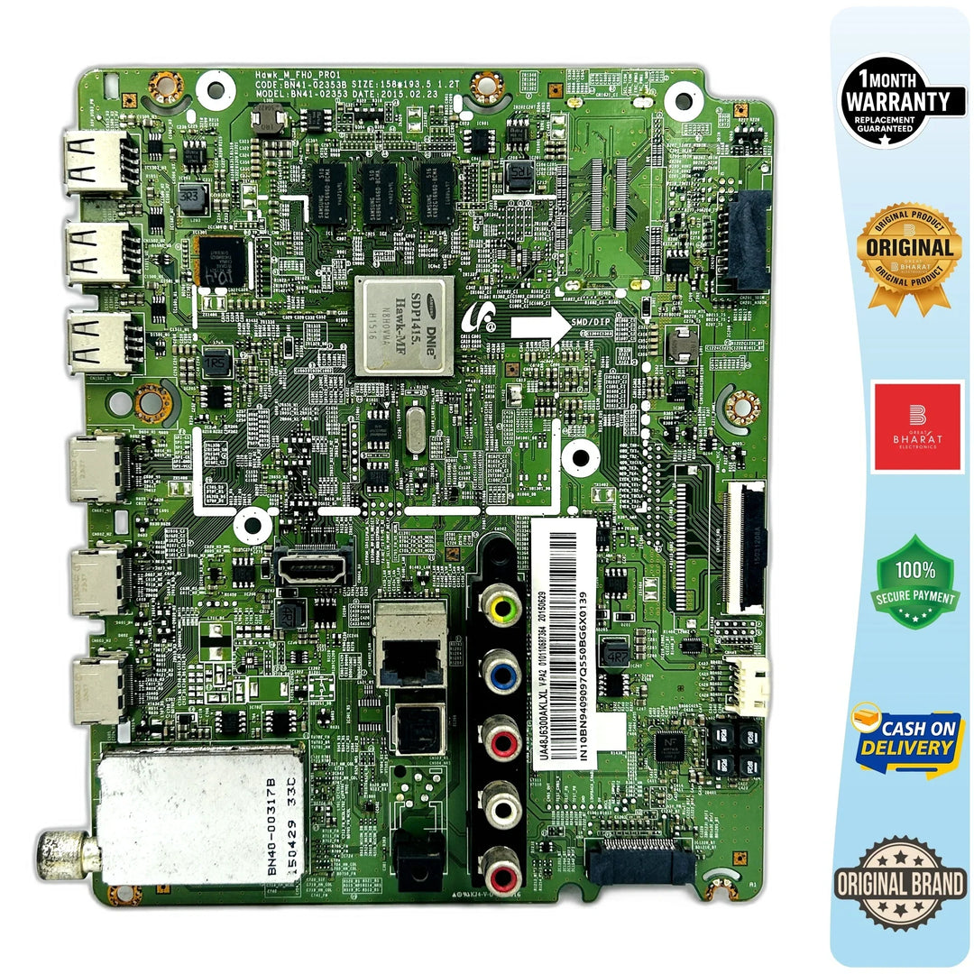 Samsung UA48J6300AR Motherboard – Samsung 48 Inch LED TV Main Board Replacement - Great Bharat Electronics