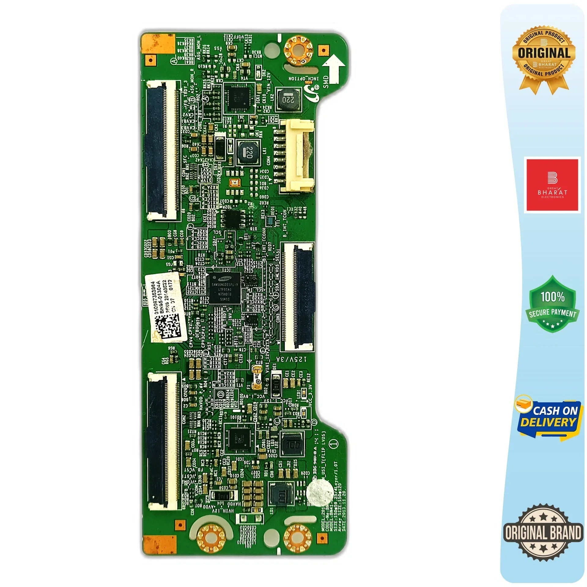 Samsung UA48JU6000K T-Con Board – Samsung 48 Inch LED TV Replacement Part - Great Bharat Electronics