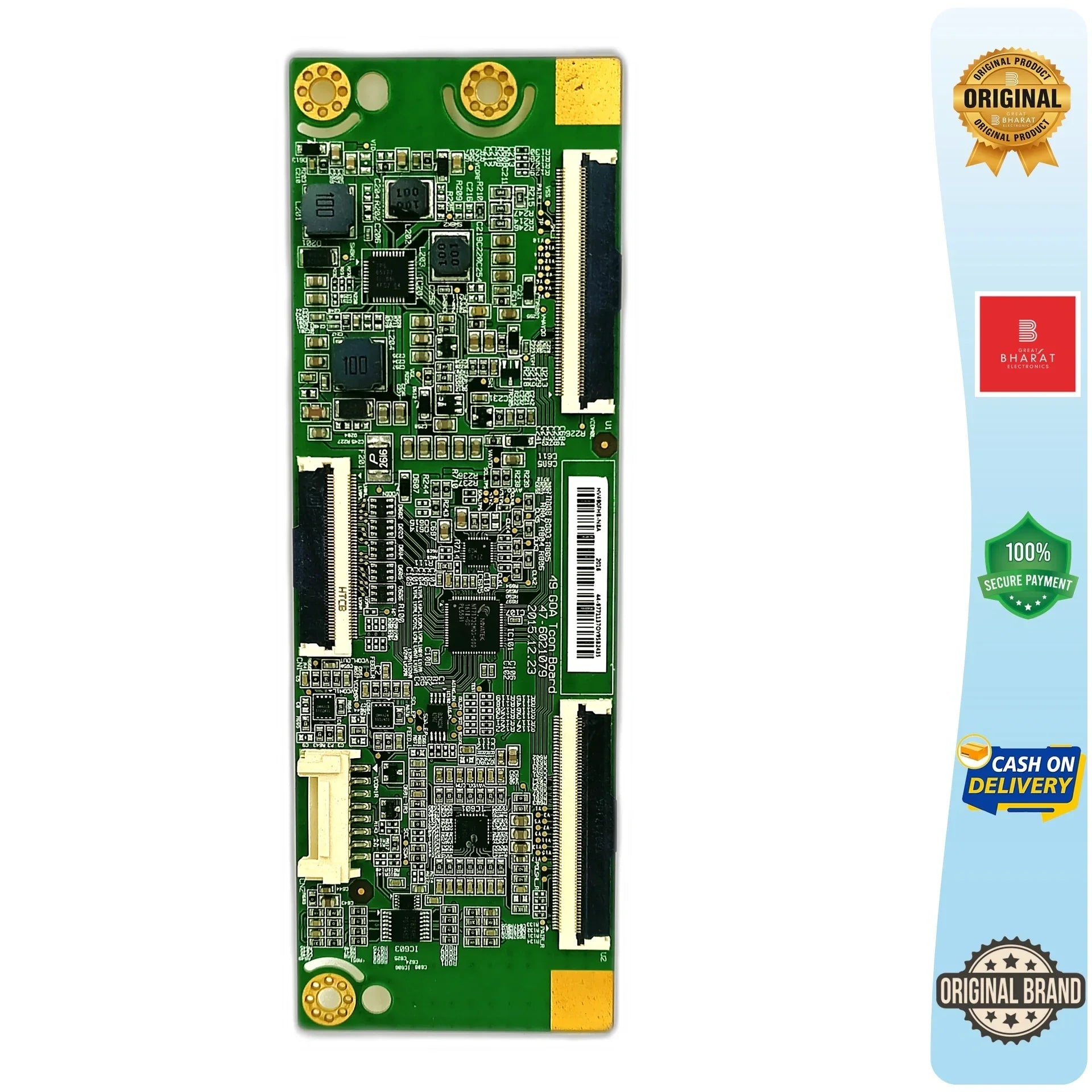 Samsung UA49K5300BK T-Con Board – Samsung 49 Inch LED TV Replacement Part - Great Bharat Electronics