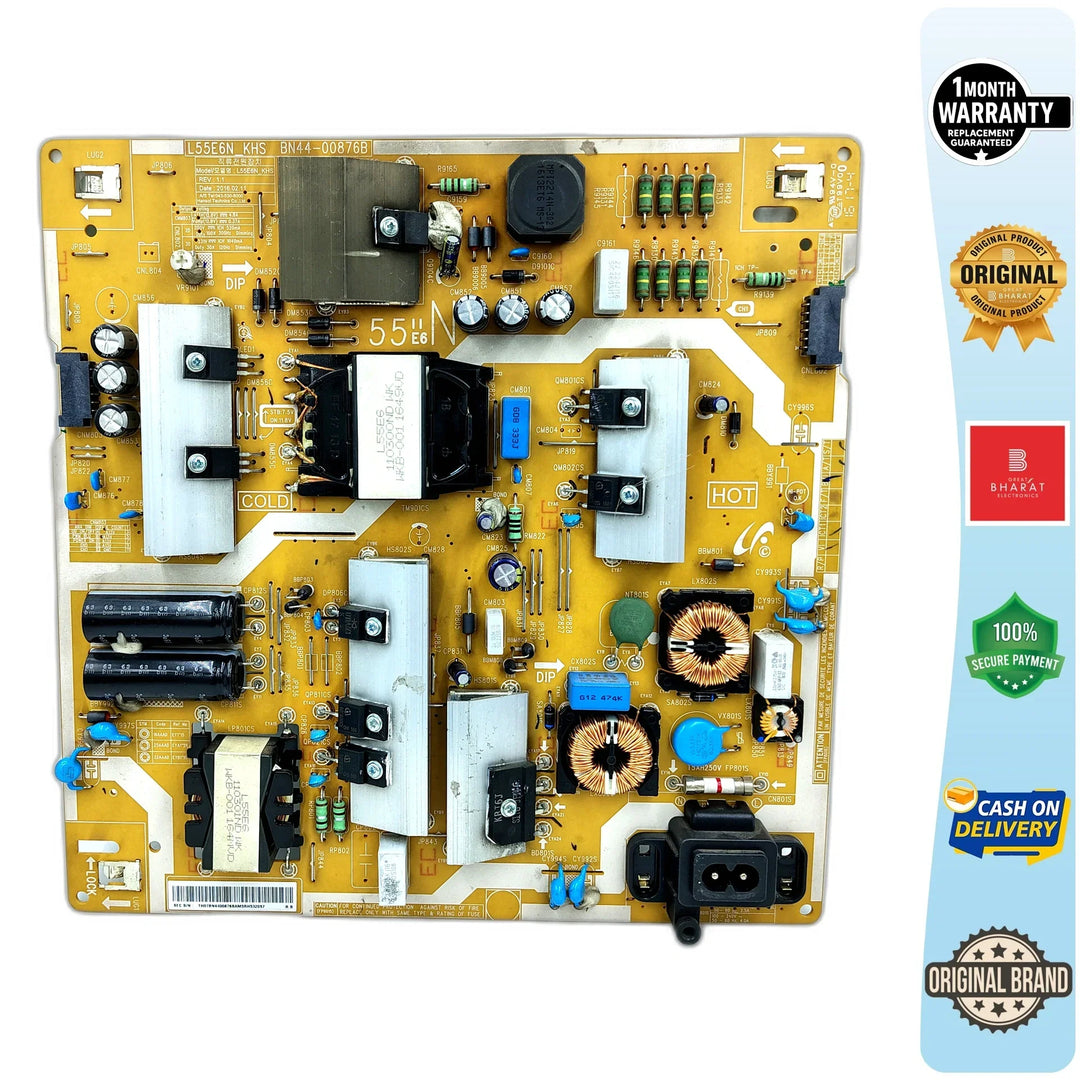 Samsung UA49KU6470UMXL Power Supply Board – Samsung 49 Inch LED TV SMPS Replacement - Great Bharat Electronics