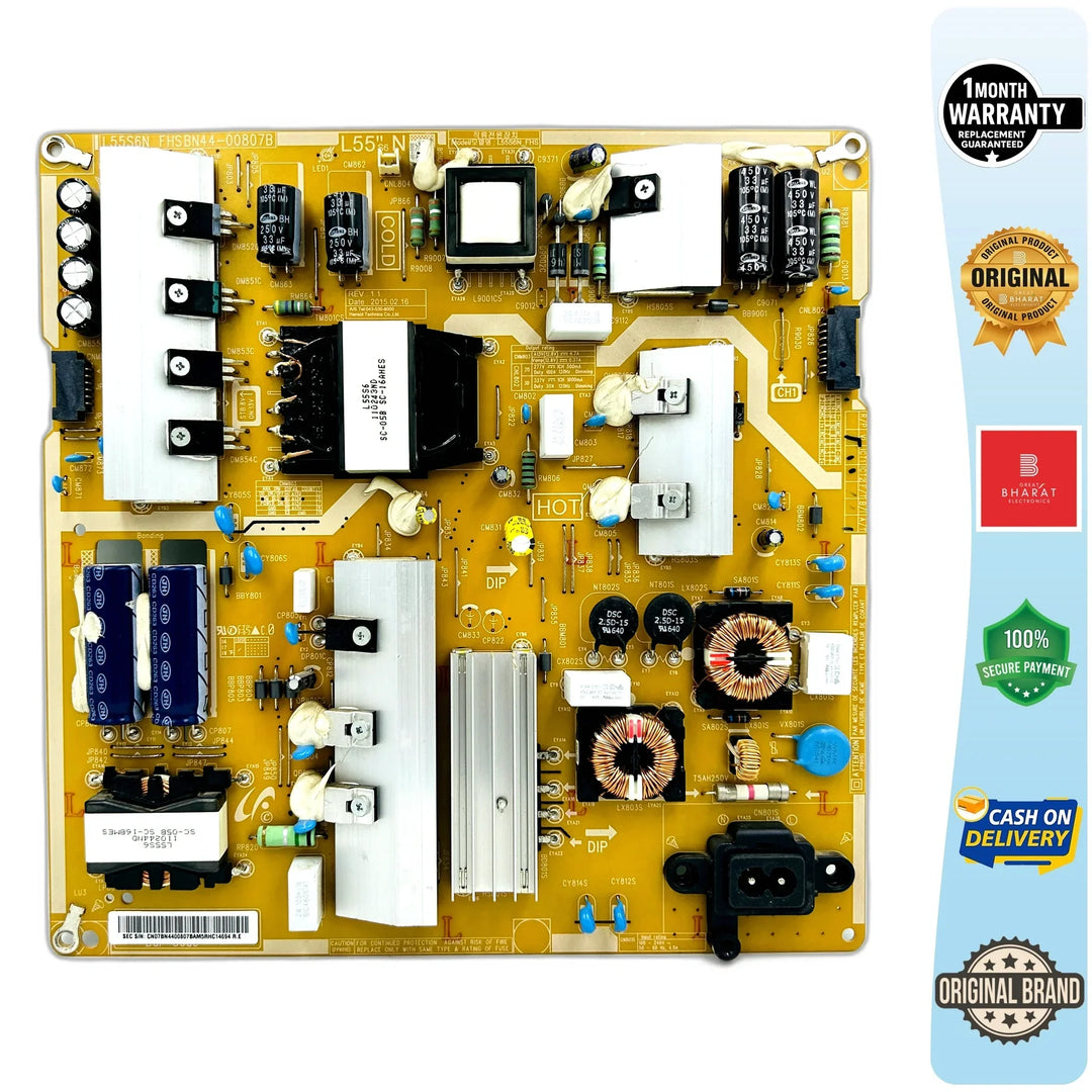 Samsung UA49KU7350KXZN Power Supply Board – Samsung 49 Inch LED TV SMPS Replacement - Great Bharat Electronics