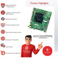 Samsung UA49MU6300KXXT Motherboard – Samsung 49 Inch LED TV Main Board Replacement - Great Bharat Electronics